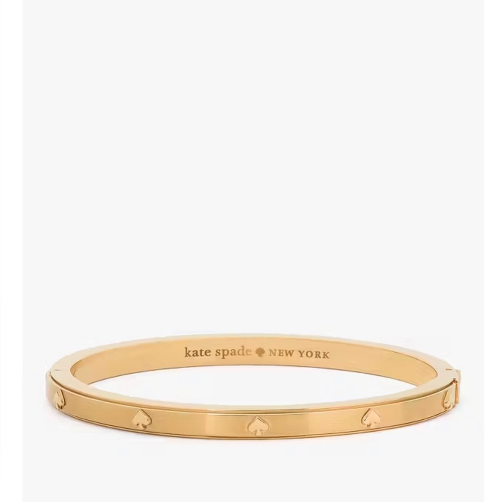 Kate Spade Spot the Spade Gold Bangle